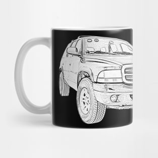 Classic Durango 4x4 SUV Mug